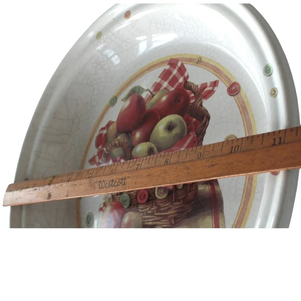 Vintage Marklein Bastin Apple Basket Bowl 1997 Decorative Kitchenware‎